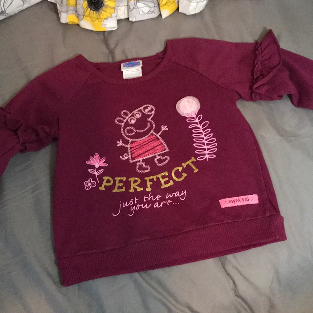 Peppa pig sweat shirt